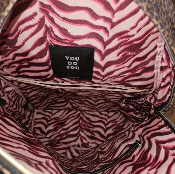 Stella & Dot Lady Boss Leopard Print Backpack main image 5